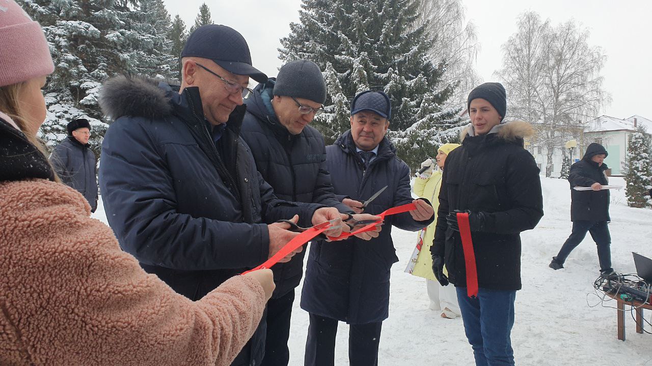 Торжественное открытие ледового городка и круглогодичной юрты в санатории «Красноусольск»
